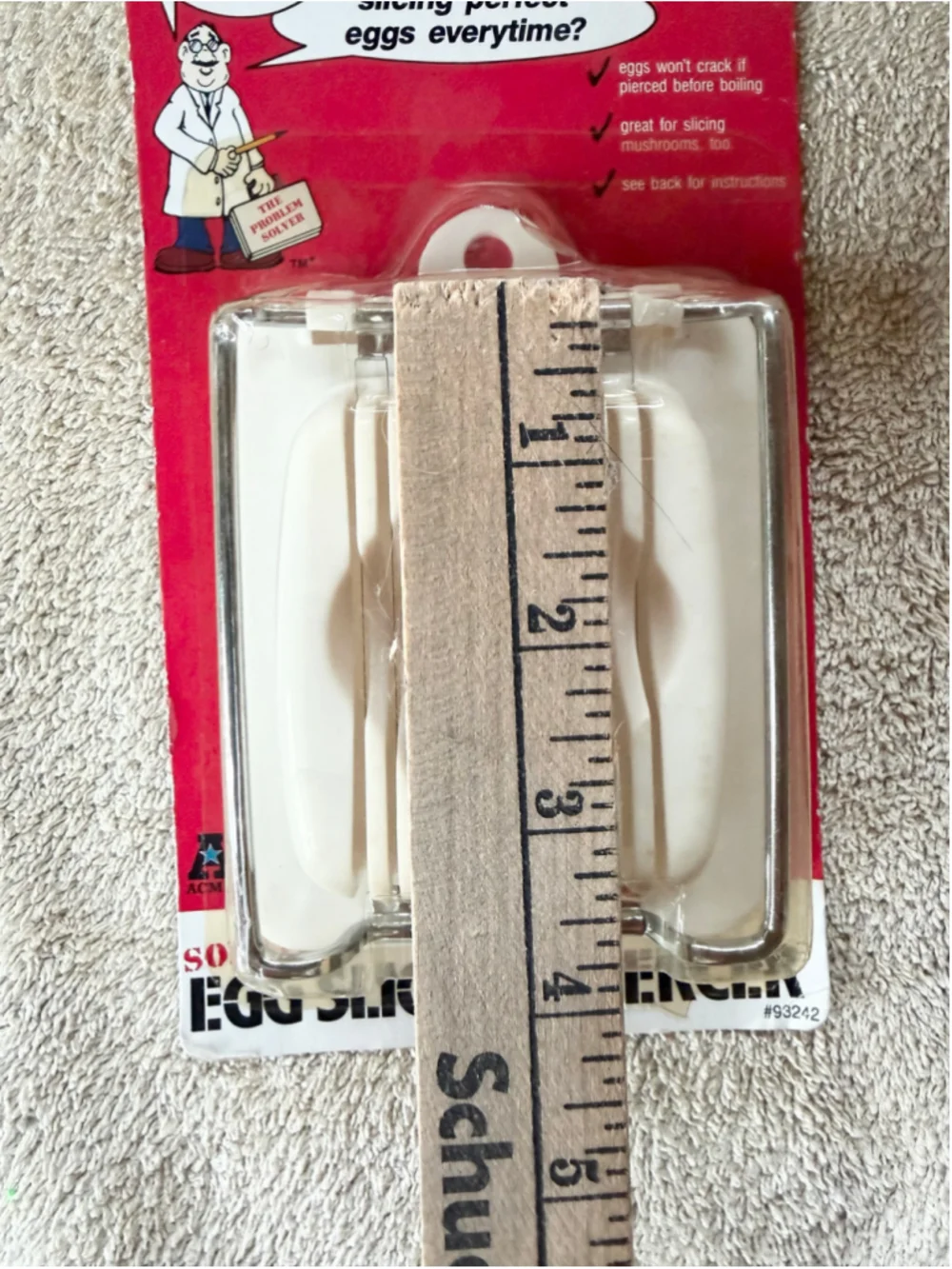 Vintage NOS Acme International Egg Slicer & Piercer Plastic/Metal